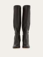 Ferragamo Knee boot with ruched detail - Image 7